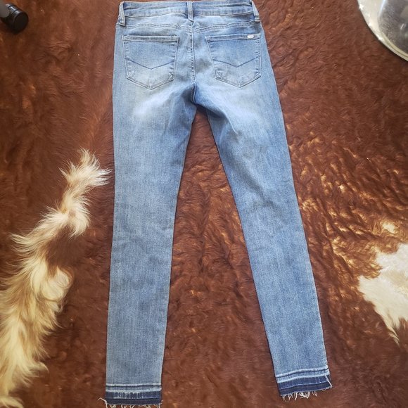 A'2nd by Special A Jeans skinny medium-wash distressed jeans Size 5 - Picture 2 of 7